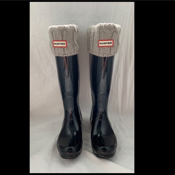 6 Stitch Cable Knitted Cuff Tall Boot 